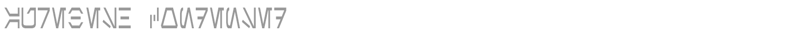 Aurebesh Condensed font preview
